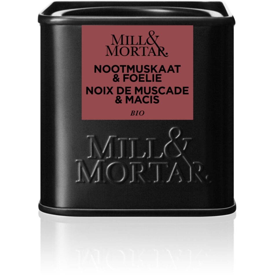 Nootmuskaat en foelie